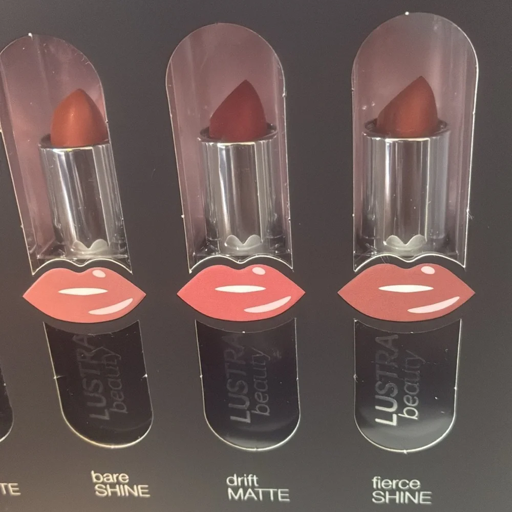 🌿Beige Dream Lip Queen Shine & Matte Lipstick Combo – 5-Piece Set
